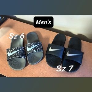 Nike slide bundle - youth boys/sm men’s